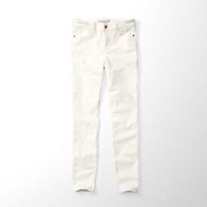 Super Skinny Corduroy Pants - Off White